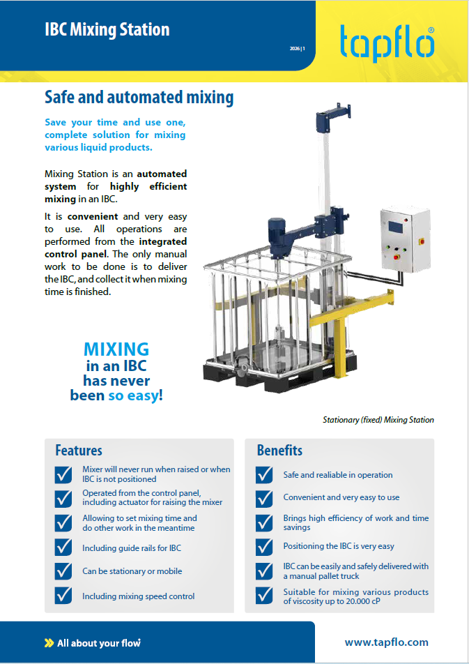 IBC Mixing Station brochure
